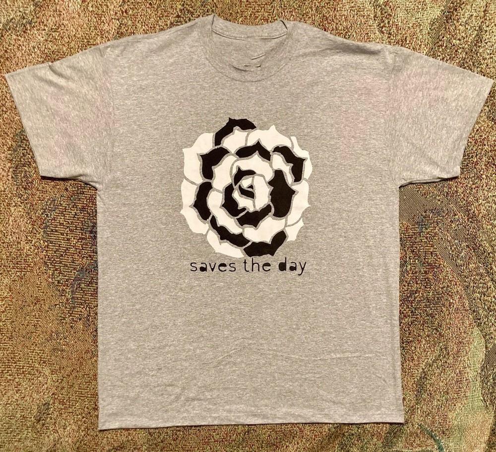 Saves the Day Band Shirt Unisex Concert S-5XL Gray Color  BT2068 Unisex T-Shirt S
