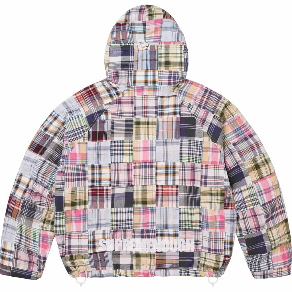 Supreme X Goodenough Patchwork Madras Hooded Jacket SUP-SS25-258