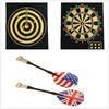 6pcs 9.8cm Bullseye Target Game Flights Darts Strong Magnetic Safe Tips