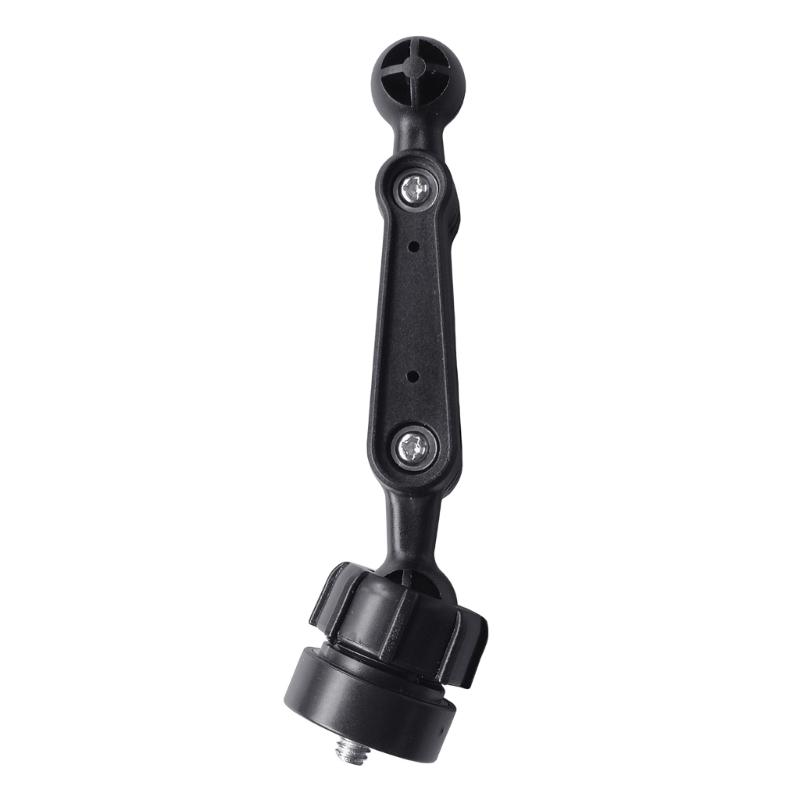 Portable Device Holder Adjustable 1/4 Inch Screw To 17mm Ball Head Mount Connector for Cameras and Live Streaming Stands