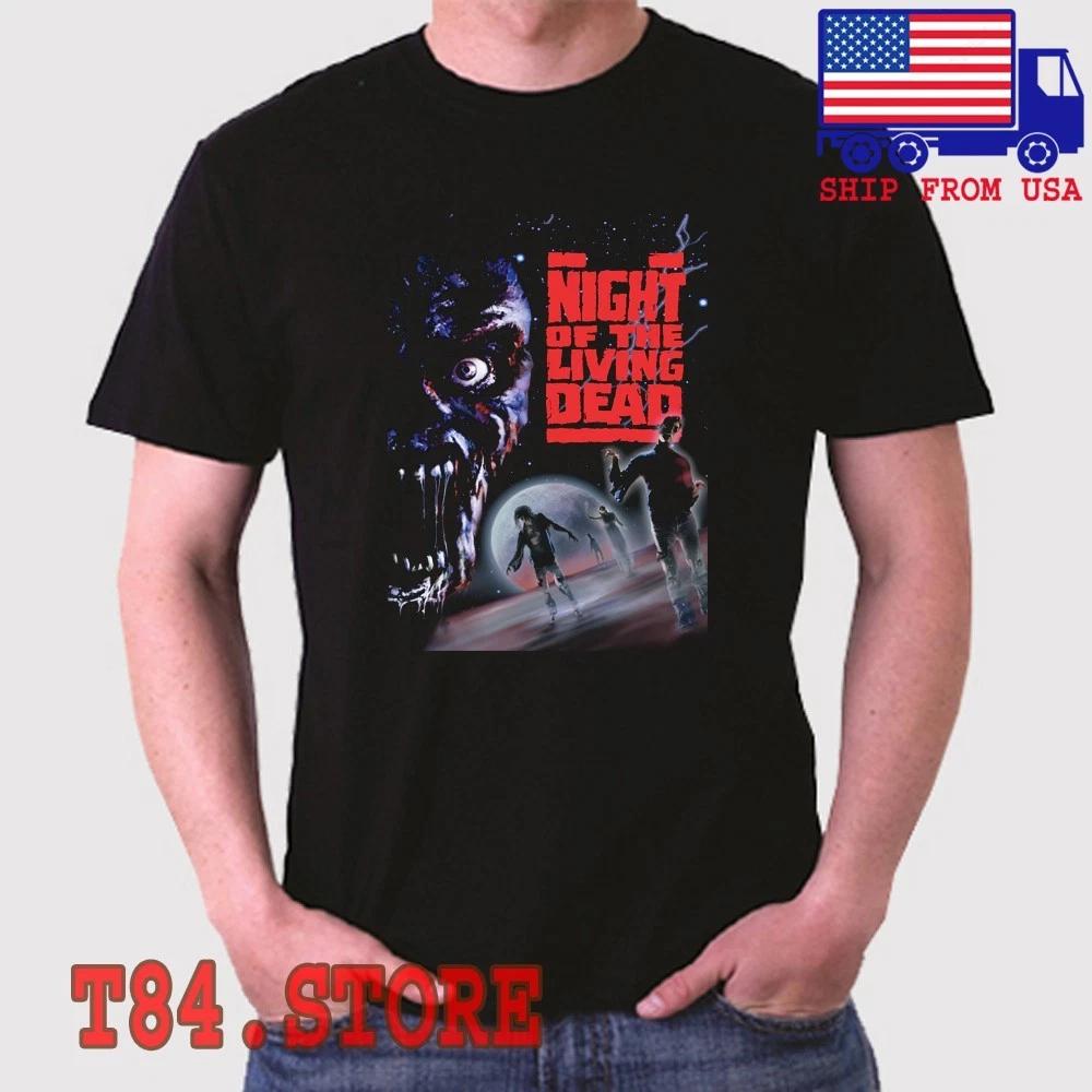 Night of The Living Dead Horror Movie Men s Black Size S to 5XL XL