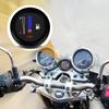 CNSPEED Universal 12V 2" 52mm Fuel Level Gauge Car Motorcycle Fuel Level Meter Gauge Electronic LED Ultra Thin Benzine Meter