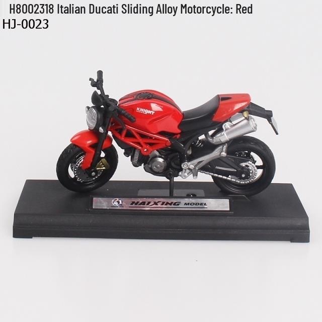 1:18 Alloy Motorcycle Model - Cake Decoration Ornament