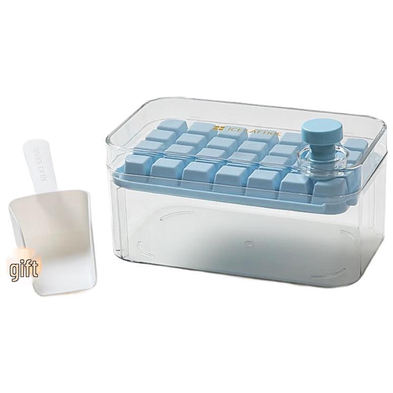 Easy Release Ice Cube Tray with Storage