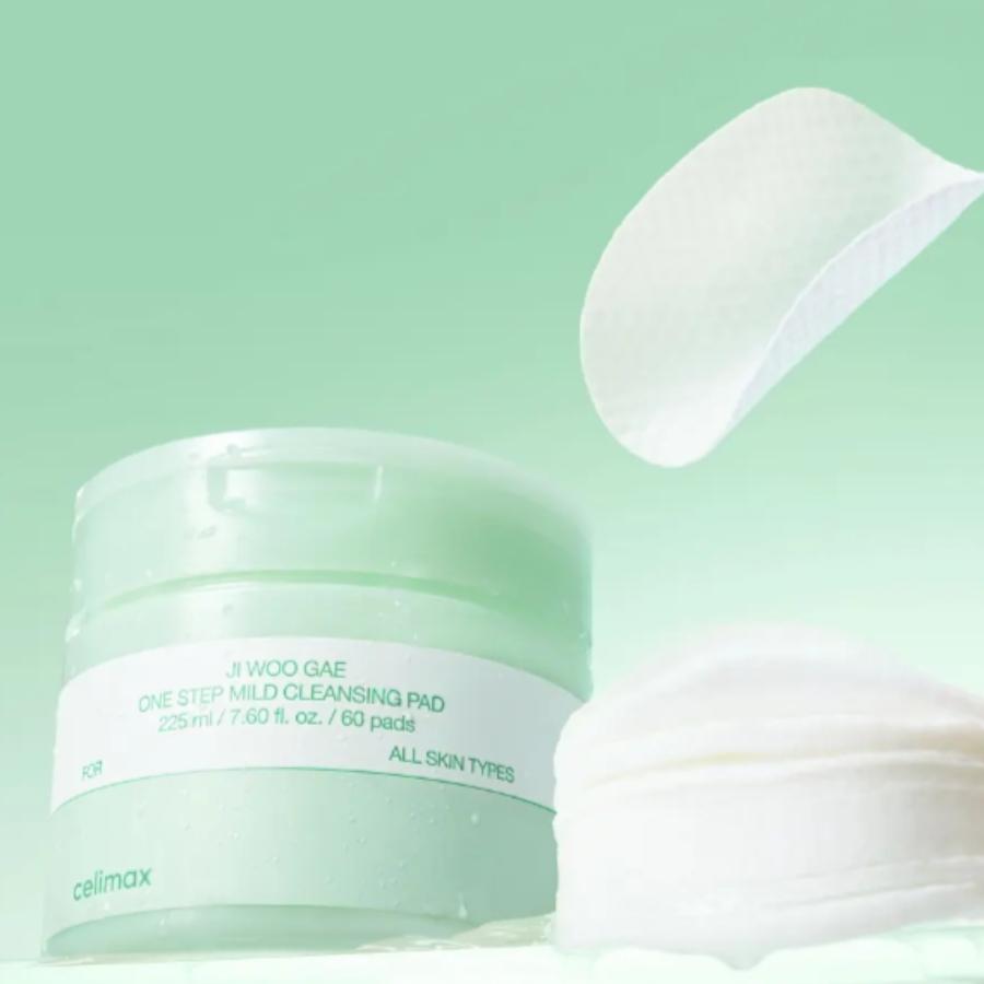 celimax Ji Woo Gae One Step Mild Cleansing Pad 60P Set