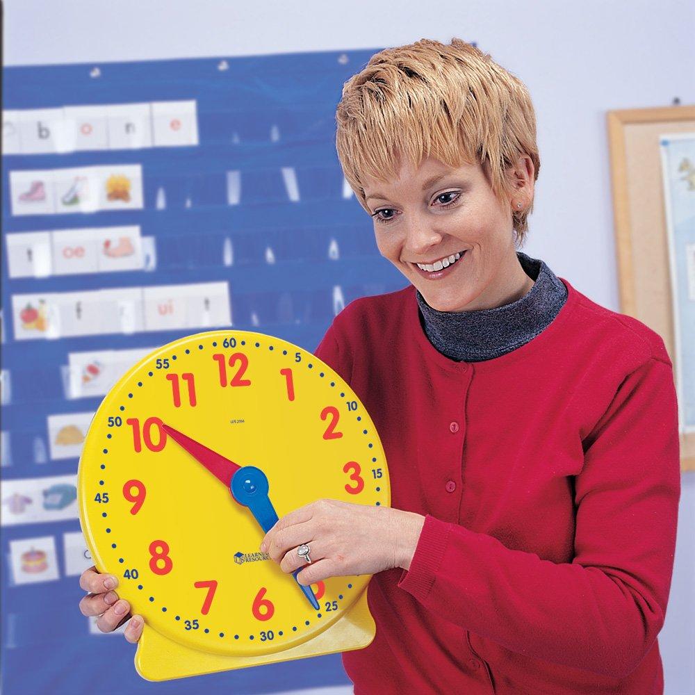 Learning Resources Classroom Authentic Clock, 34cm, LSP2094-J,