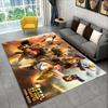Klassischer Retro-Game-Teppich mit Metal Slug-Motiv, für Zuhause, Wohnzimmer, Schlafzimmer, Sofa, Fußmatte, Dekoration, rutschfeste Bodenmatte für Kinder