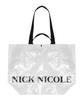 Nick&Nicole Nicole Reusable Tarpaulin Bag_White