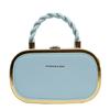 Fashionable Women Chain Box Bag Pu Shaped Small Square Bag Simple Crossbody Bag Portable Handbag Lady Shoulder Bag New Design