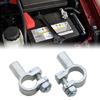 1Pair 12V 24V Top Post Battery Terminals Connector Wire Cable Clamps Terminal