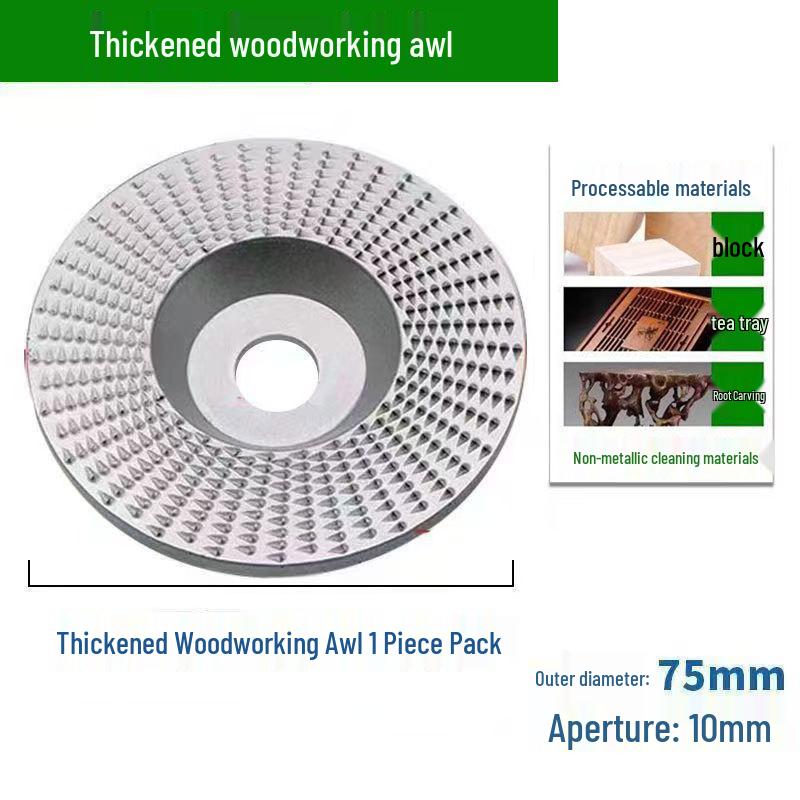 Mini 76mm (3") Angle Grinder Blade: Metal Grinding & Polishing Disc, Cutting Wheel 10mm Arbor.