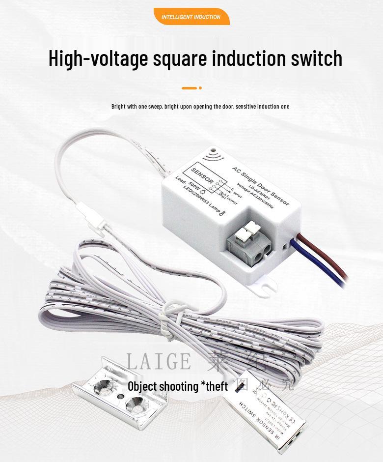 AC220V Slim Cabinet Door Sensor Switch for LED Lights