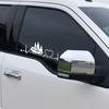 Car Window Side Sticker Fit Pickup Truck Camper Graphics Heartbeat Trees Decor Decal Vinyl Film Cover Auto Tuning Accessories