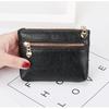 Women Mini Change Purses Leather Coin Purse Zipper Pouch Card Holder Wallet Kids Coin Pocket Wallets Key Chain Holder