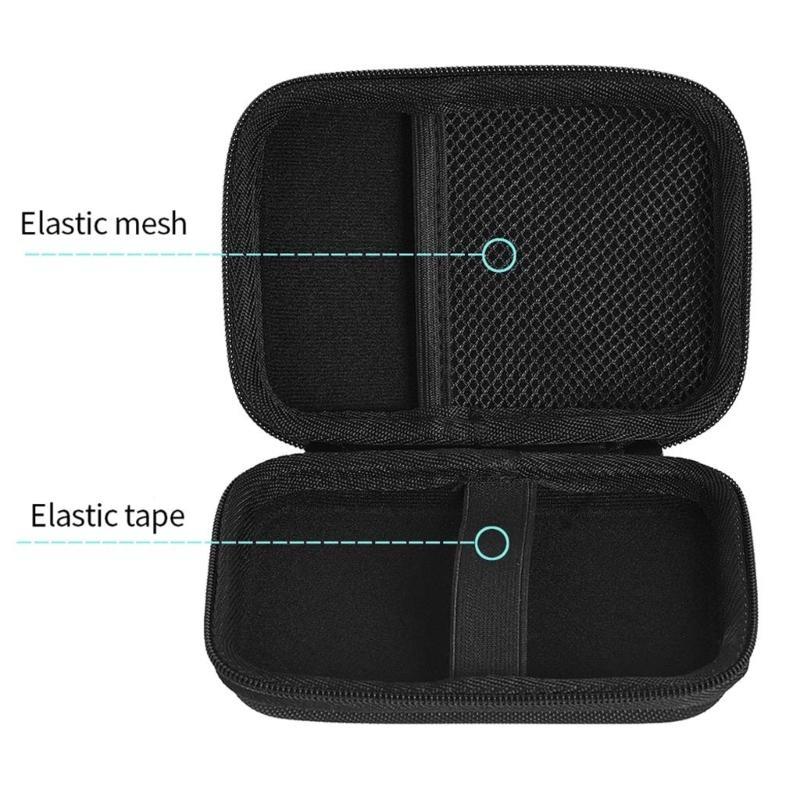 W89C for Anker 13000mAh Storage Bag Wear Resistant Dust Proof EVA Zipper for Case Portable Bag