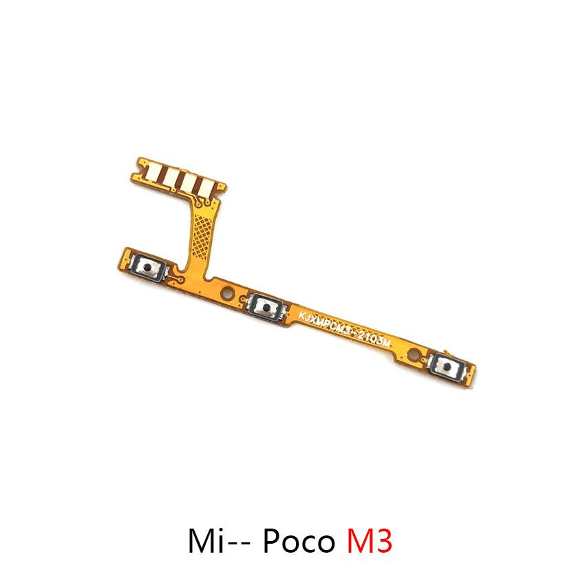 Für Xiaomi Poco M2Pro M3 M3Pro M4 M4Pro M5S X2 X3 X4 X4Pro X5 X5Pro Power-Taste Lautstärke Flexkabel EinAus