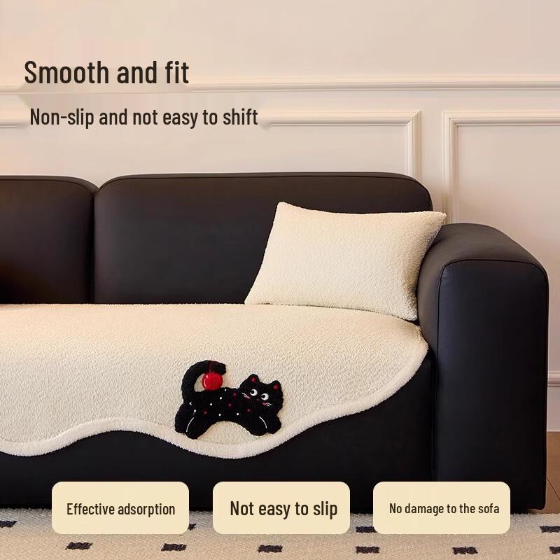 Handun Chenille Anti-Slip Sofa Pad