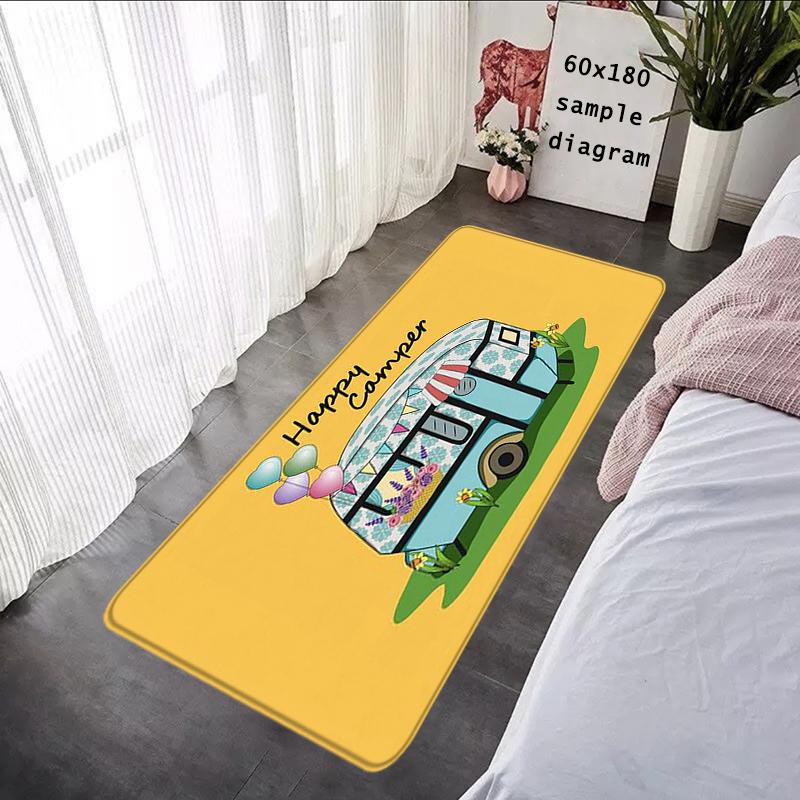 Hallway Entrance Cartpet Camping Camper Rugs Foot Carpets Doormat Floor Mats Non-slip Mat Home Kitchen Room Inside Decoration