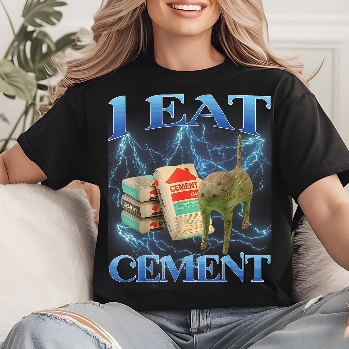 

Fashion Funny Cat Meme Graphic T Shirt Unisex Women Humor Fashion T Shirts Casual Streetwear Tshirts 4XL