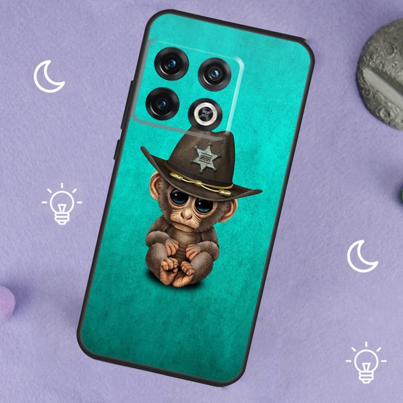 Monkey Gorilla Ape Baby For OnePlus Nord 5 CE 2 3 4 Lite N20 N30 Case For OnePlus 15 13 12 11 10 13T 10T 10R 12R 13R