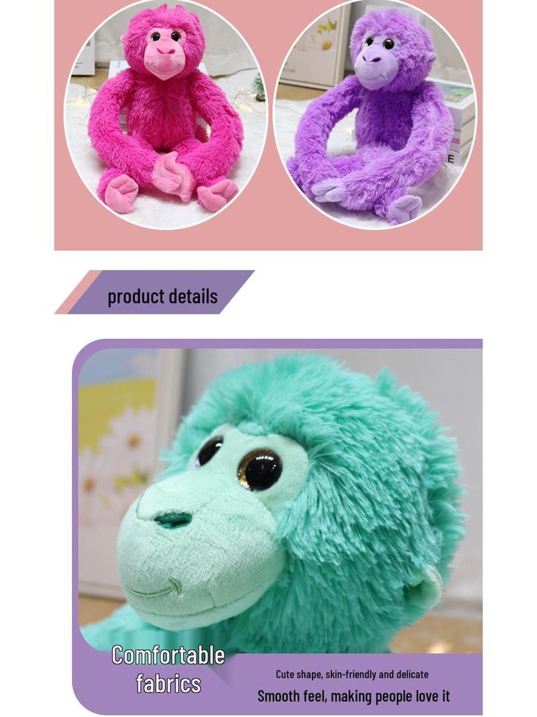 Cross-border Plush Monkey Doll - Funny Gift for Children and Decoration