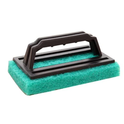 

Azuma Bath Sponge with Grip, Bathroom Cleaning Brush, Antibacterial, Soft, Gray, for Cleaning Screen Doors (Green)