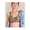 Women S Leopard Print Push Up Wirefree Backless Bra
