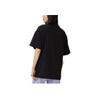 Li Ning Sports Fashion Series Letter Logo Embroidered Loose Short Sleeve T-Shirt Unisex Tops Black AHSS559-1