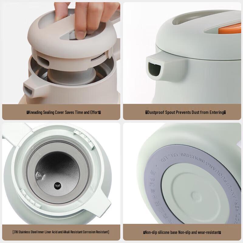 FUGUANG Lingmeng 2.0L Stainless Steel Thermos Pot