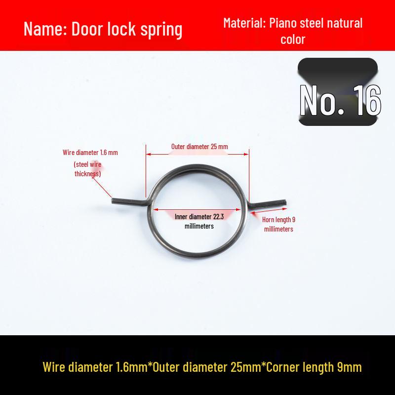 Gelber Innentürgriff Diebstahlsichere Torsionsfeder für Hotel- oder Badezimmer-Schiebetür.