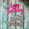 Happy Birthday Metal Cutting Dies DIY Craft Carbon Steel Embossing Template Stencil Scrapbooking for Card Die Cuts Mold