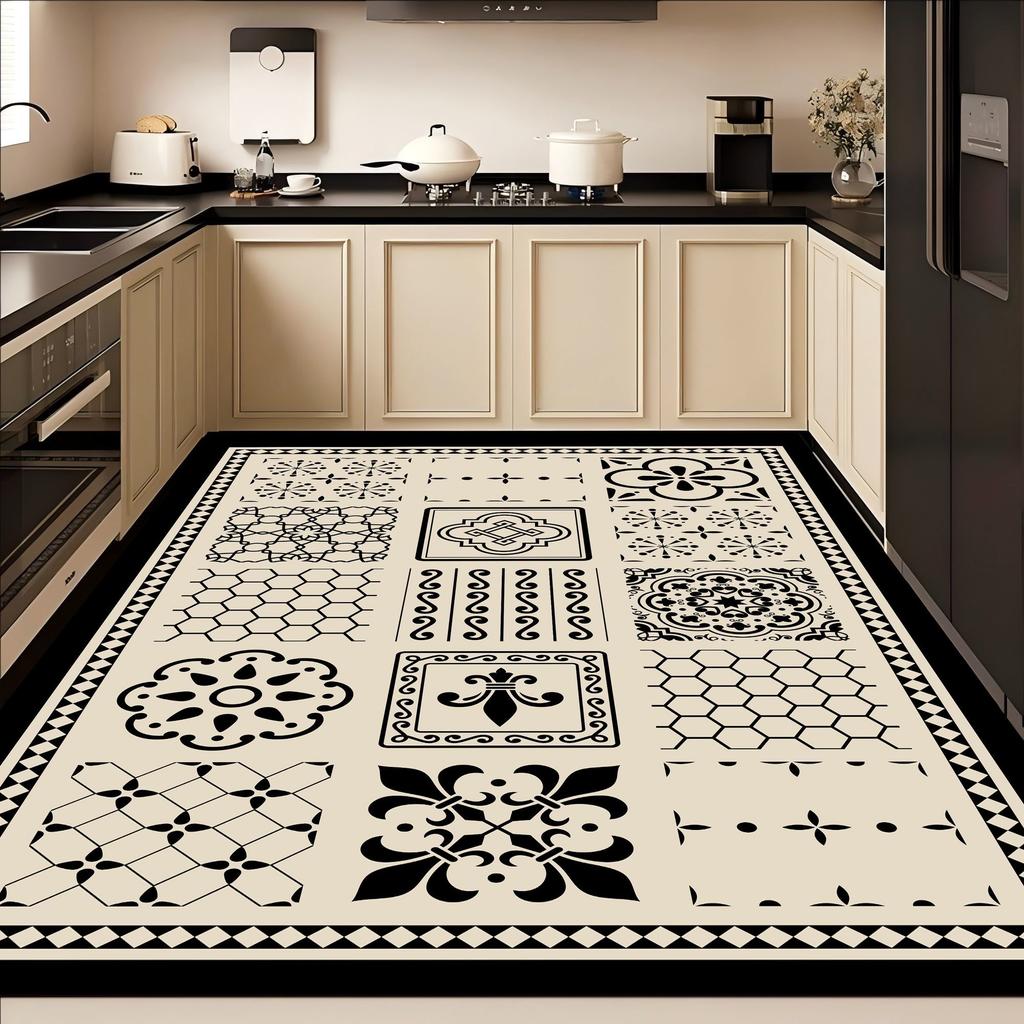 Diatomaceous earth doormat simple and elegant non-slip and wear-resistant absorbent and stain-resistant cuttable