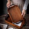 Elegant Wooden Pallet Large Capacity Tea Plates Table Decorative Bread Tray  Hotel