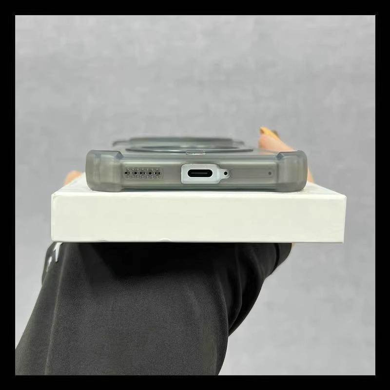 For Magsafe Magnetic Shockproof Case For VIVO X300 Pro Wireless Charge Clear Soft Silicone Cover For VIVO X300 X200 Pro Bumper