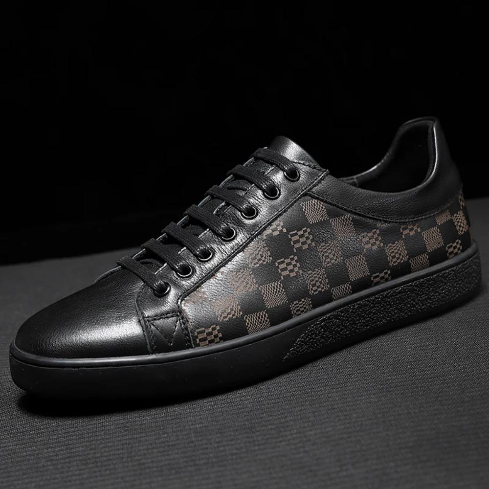 Summer Breathable Comfortable  First Layer Cowhide Lightweight Wear-Absorbing Bottom Fashion Casual Trendy Shoes Men's38-44