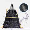 Oxford Drawstring Bag Backpack Suitable for Sports Fitness School