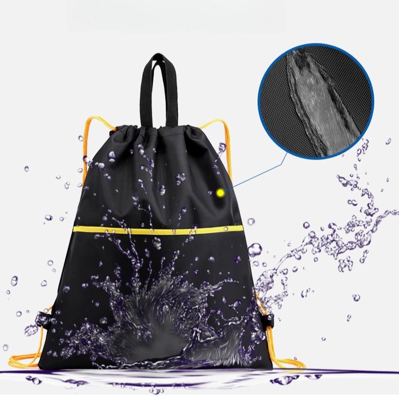 Oxford Drawstring Bag Backpack Suitable for Sports Fitness School