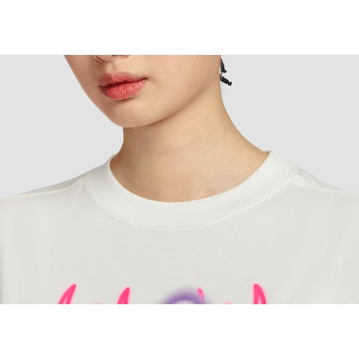 New Nike Sportswear T Shirt Women's White FZ1147-133