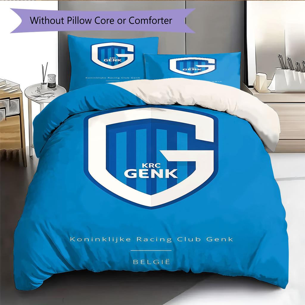 Genk Pattern Bedding Home Decoration Birthday Gift ( 1 duvet cover + 2 pillowcase, without core),fan merchandise.