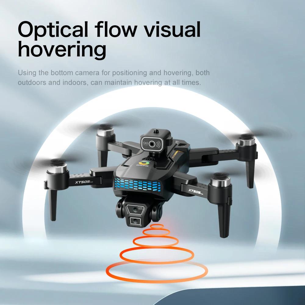 New XT505 GPS Drone 8K Professional Dual Camera 5G WIFI FPV Optical Flow Obstacle Avoidance Brushless Motor Quadcopter RC Drone