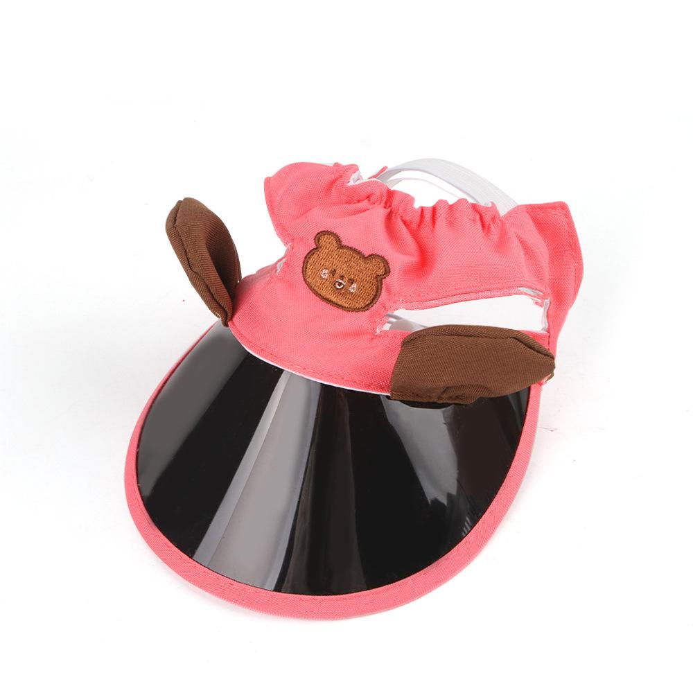 Fashionable Dog Baseball Cap Adjustable Pet Sun Hat Summer Breathable Teddy Beret Visor for Small Medium Dogs Costume Dog Hat