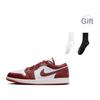 Air Jordan 1 Low SE Dune Red Herre Sneakers Hvit Hummer Seil FJ3459-160
