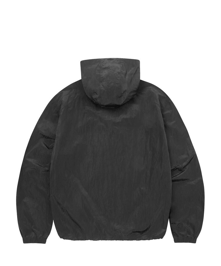 Filluminate Sheer Leisure Logo Windbreaker - Black