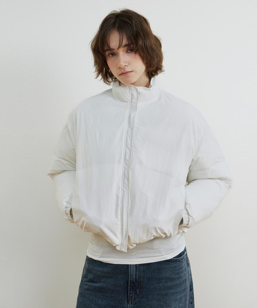 Hane Smooth Puffer Jacket_White