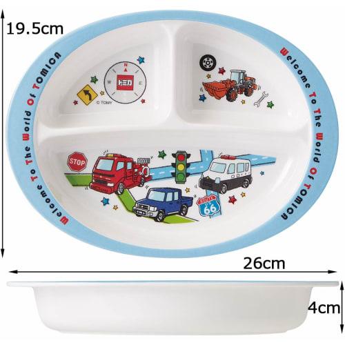 Skater Children's Plate Melamine Lunch Plate Dish Tomica 19 750ml M370-A