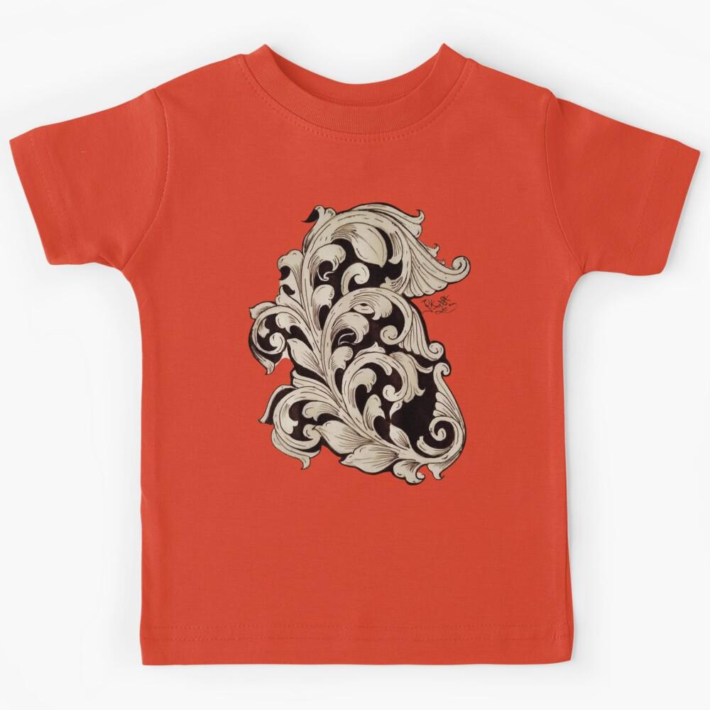 scroll work Kids T-Shirt 130