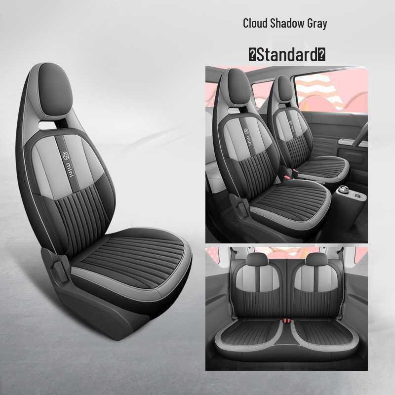 

Panda Mini Leather Car Seat Cushion - All-Season, New Model Fit Mini Dedicated