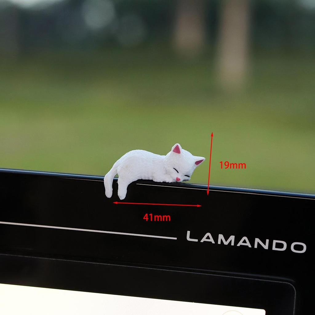 Mini Cartoon Kätzchen Puppe zur Auto- und Büroausstellung