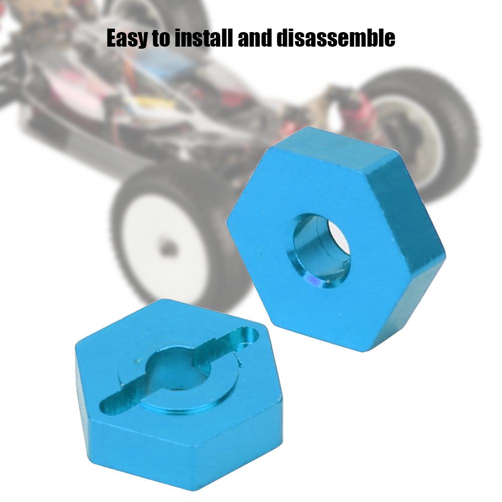 4 Pcs Aluminum Alloy Wheel Hex Mount for LC 1 14 for Monster Truck Upgrade Accessory