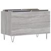 VidaXL Cabinet for Records Sonoma Grey 74.5x38x48 Cm Engineered Wood 831730
